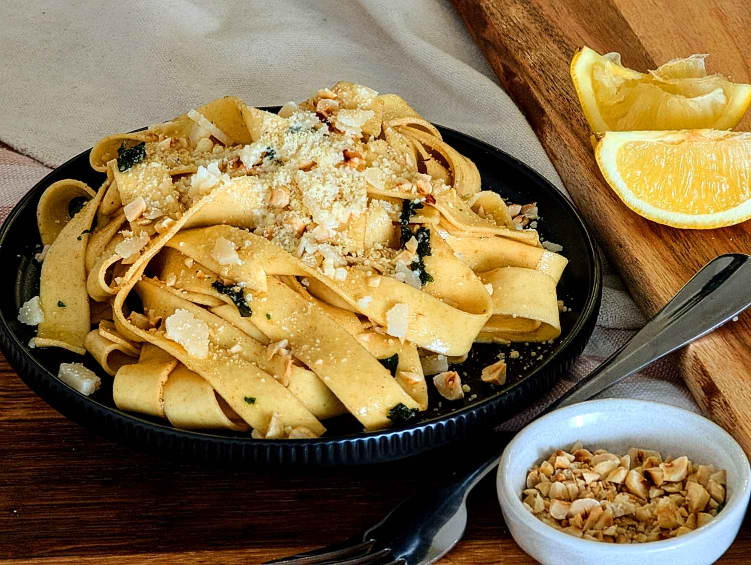 Burnt Butter and Sage Pappardelle