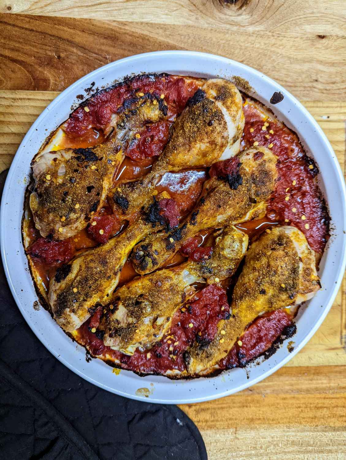 Chili Tomato Chicken Drumsticks