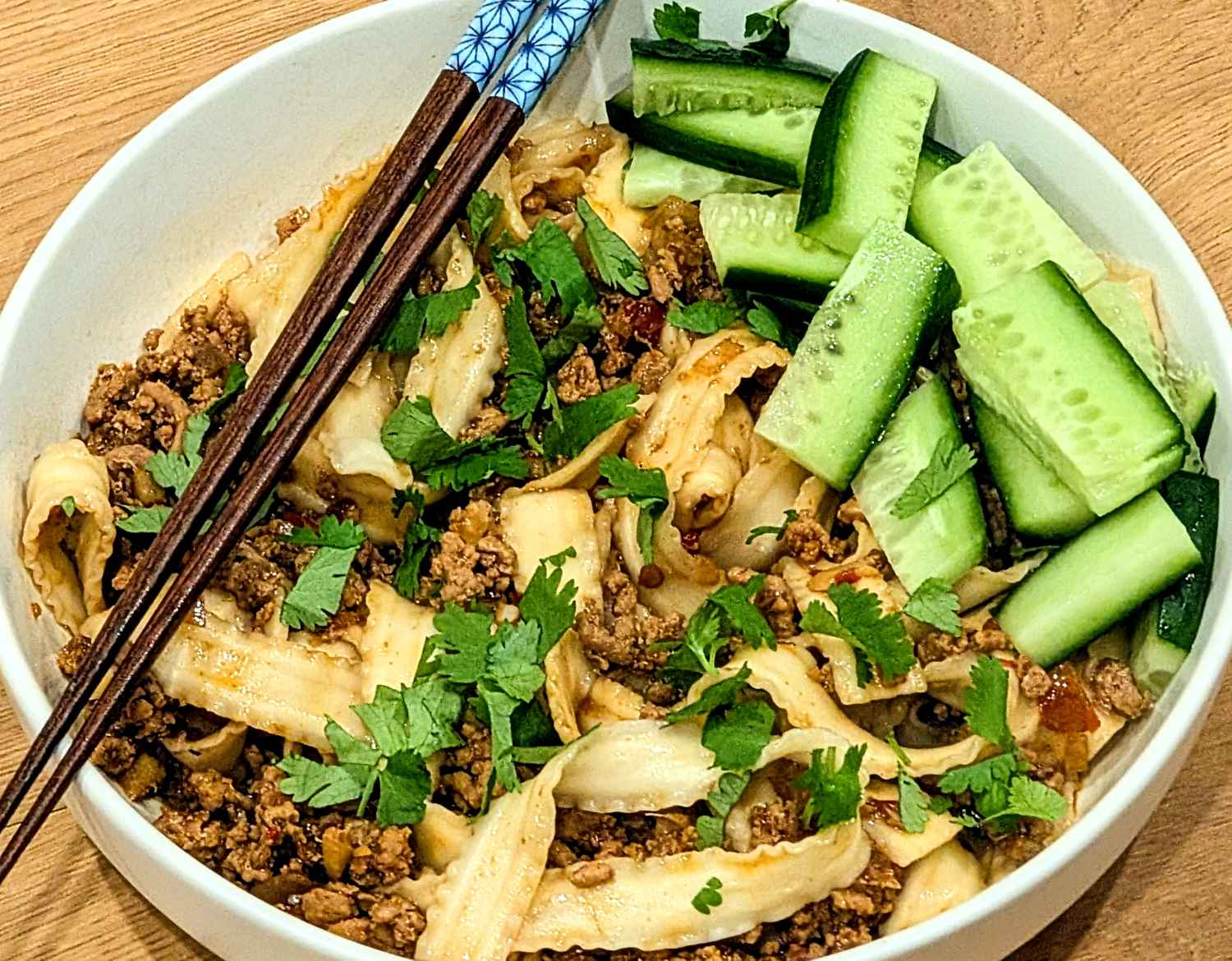 Chinese Bolognese (Zha Jiang Mian)