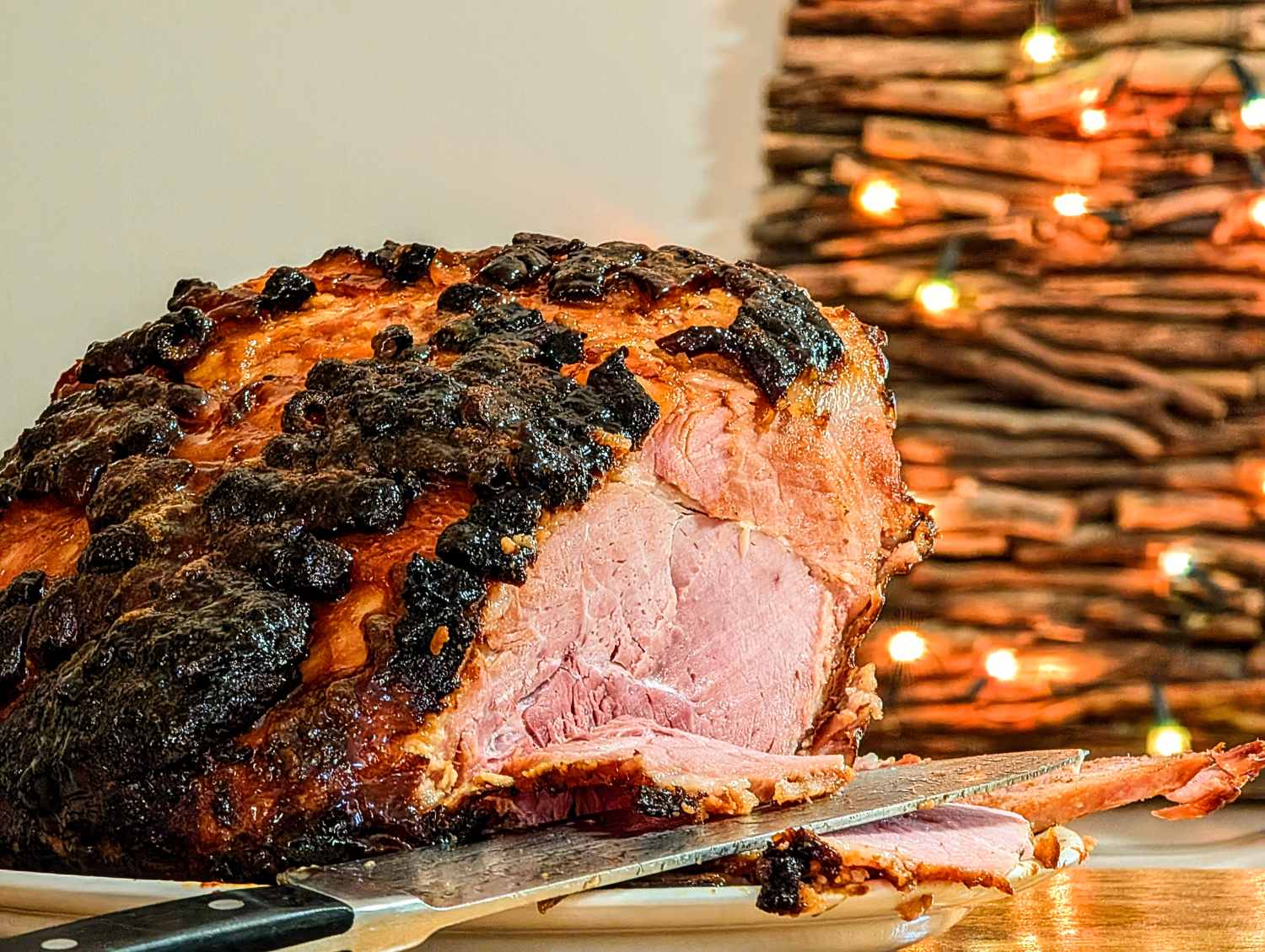 Honey Mustard Glazed Ham