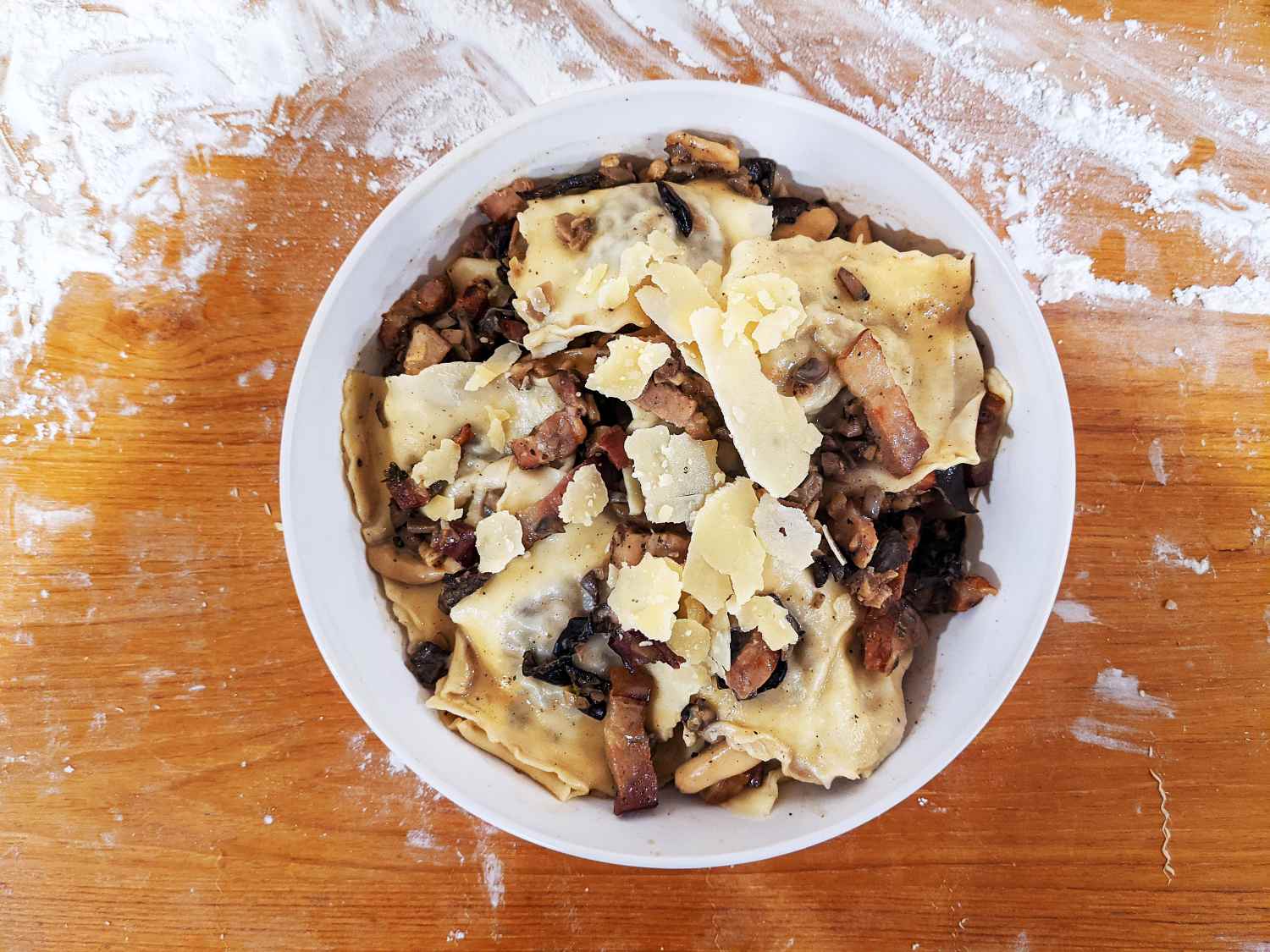 Mushroom Ravioli