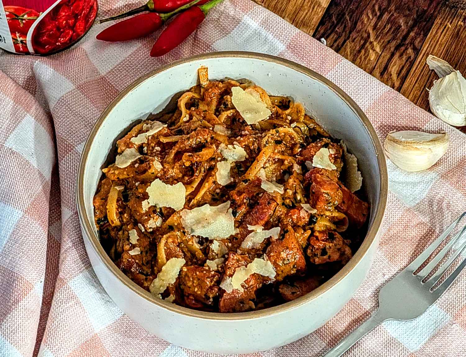 Pancetta Pesto Pasta
