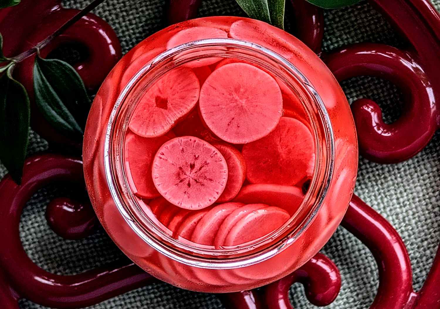 Pickled French Breakfast Radishes