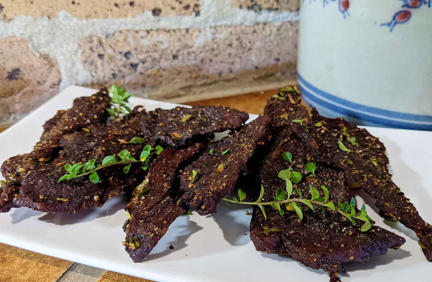 Thyme Beef Jerky